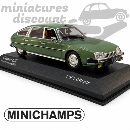 Citroën CX Prestige de 1982 (vert) - MINICHAMPS - 1/43ème en boite