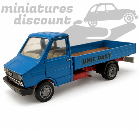 Fourgon Benne UNIC IVECO DAILY (Bleu) - Old-Cars - 1/43ème sans boite