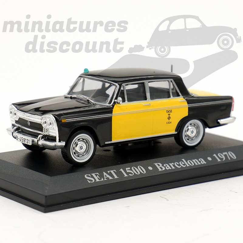 Seat 1500 - Taxi Barcelona 1970 - 1/43ème en boite