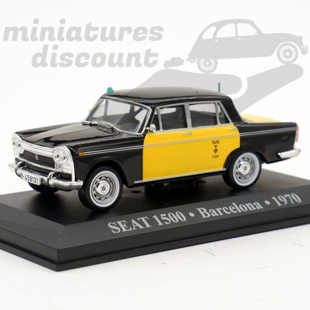 Seat 1500 - Taxi Barcelona 1970 - 1/43ème en boite