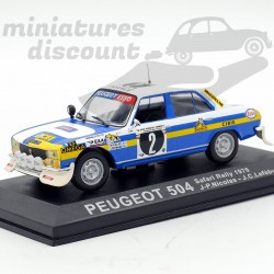 Peugeot 504 - Safari Rallye 1976 - 1/43ème en boite