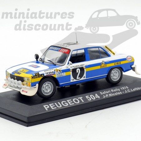 Peugeot 504 - Safari Rallye 1976 - 1/43ème en boite