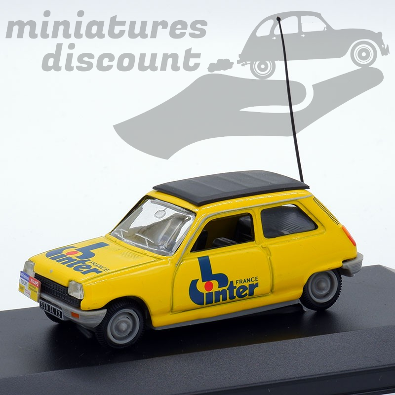Renault 5 France Inter - 1/43 ème Sous blister