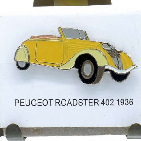 Pin's Peugeot Roadster 402