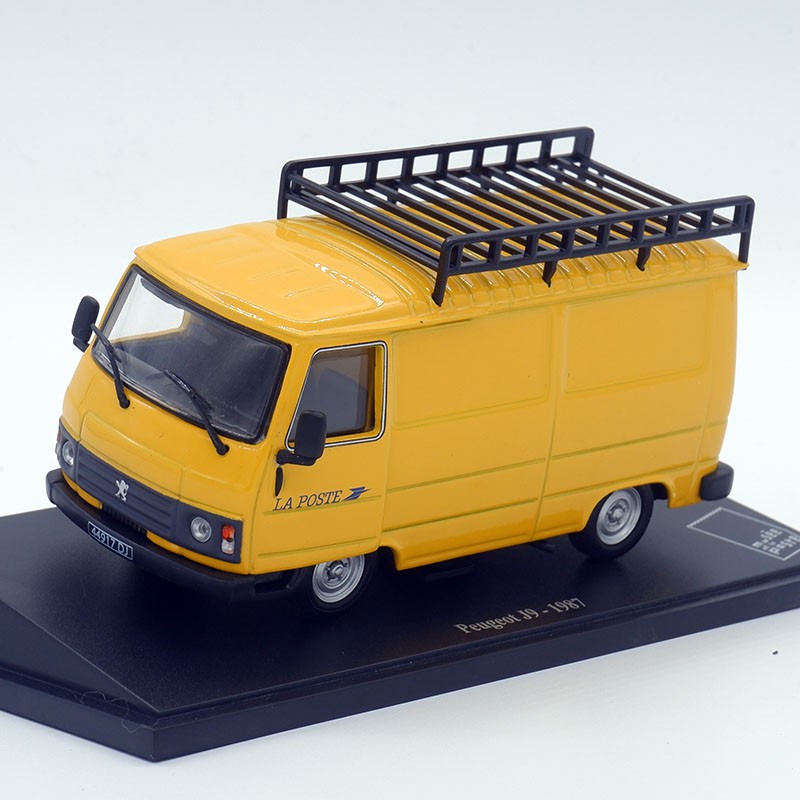 PEUGEOT J9 DE 1987 LA POSTE (JAUNE) - 1/43ème sous blister
