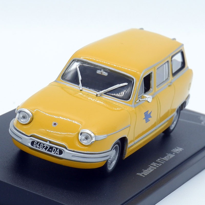 PANHARD PL 17 BREAK 1964 LA POSTE (JAUNE) - 1/43ème sous blister