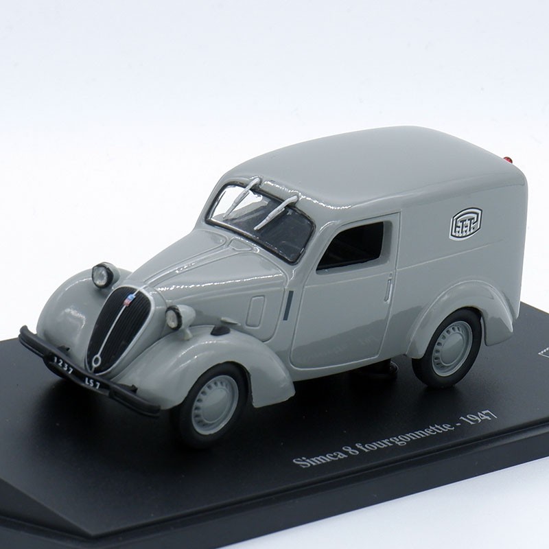 SIMCA 8 FOURGONNETTE 1947 LA POSTE (GRIS CLAIR) - 1/43ème sous blister