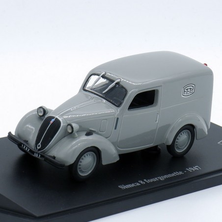 SIMCA 8 FOURGONNETTE 1947 LA POSTE (GRIS CLAIR) - 1/43ème sous blister