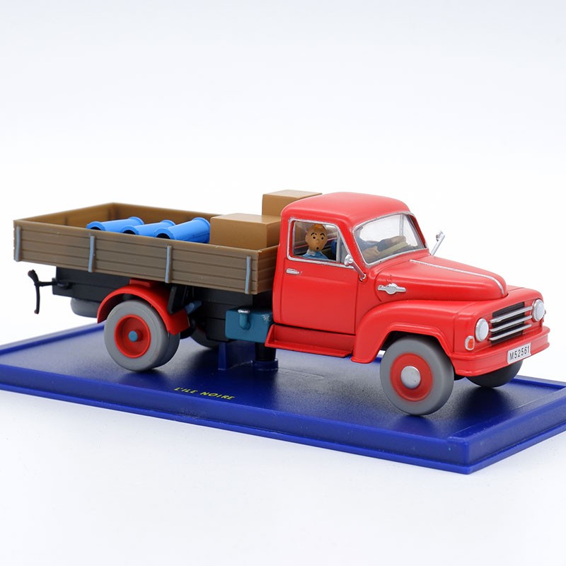 Le camion rouge de L'île Noire - 1/43ème en boite