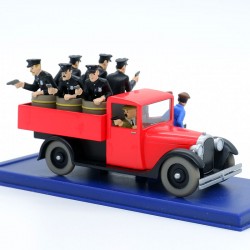 Le camion de police de Chicago, de Tintin en Amérique - 1/43ème en boite