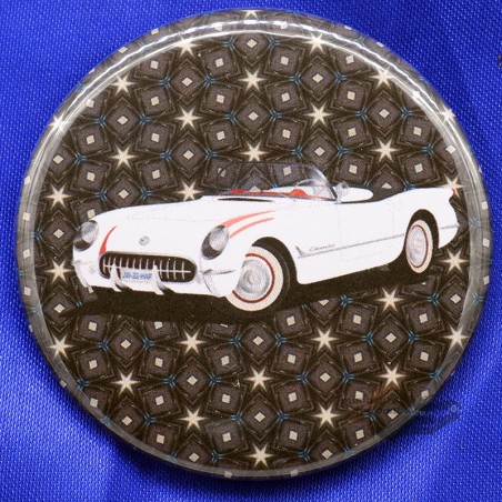 Chevrolet Corvette - Magnet Déco/Vintage