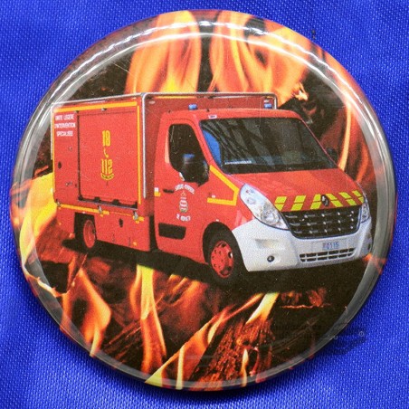Renault Master Pompiers - Magnet Déco/Vintage