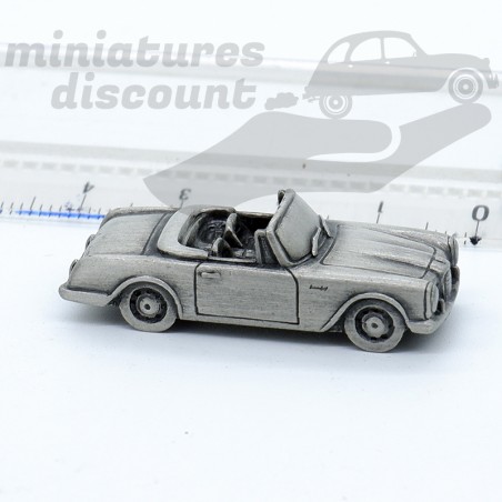 Facel Véga Cabriolet - Miniature en Etain à l'échelle 1/112eme