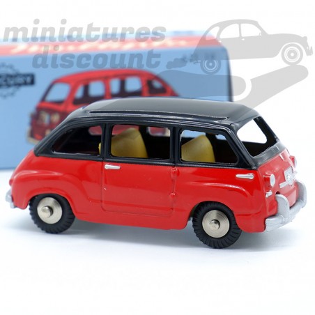 FIAT 600 M (NOIR/ROUGE) - MERCURY - 1/43ème en boite