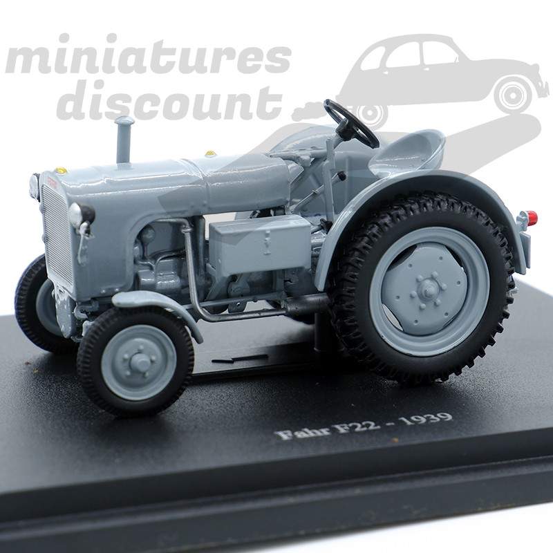 TRACTEUR FAHR F22 DE 1939 (GRIS) - UNIVERSAL HOBBIES - Voir description sous blister