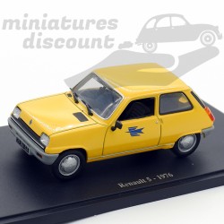 RENAULT 5 LA POSTE (JAUNE) - 1/43ème sous blister