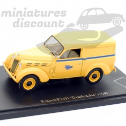 RENAULT R2101 "DAUPHINOISE " 1963 LA POSTE (JAUNE) - 1/43ème sous blister