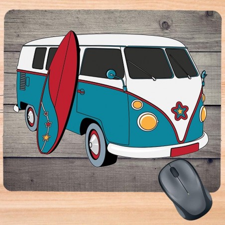 Tapis de souris, avec le Combi Volkswagen, Surf - Surf-shop