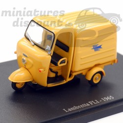 LAMBRETTA FLI 1965 LA POSTE (JAUNE) - 1/43ème sous blister