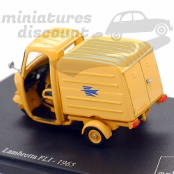 LAMBRETTA FLI 1965 LA POSTE (JAUNE) - 1/43ème sous blister