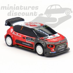 CITROËN C3 WRC N°7 (ROUGE) - NOREV - 3 inches 1/64ème en boite