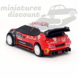 CITROËN C3 WRC N°7 (ROUGE) - NOREV - 3 inches 1/64ème en boite