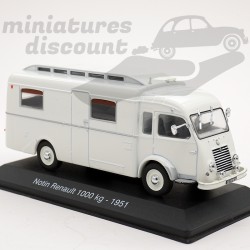 CAMPING-CAR RENAULT NOTIN 1000KG 1951 (BLANC) - 1/43ème sous blister