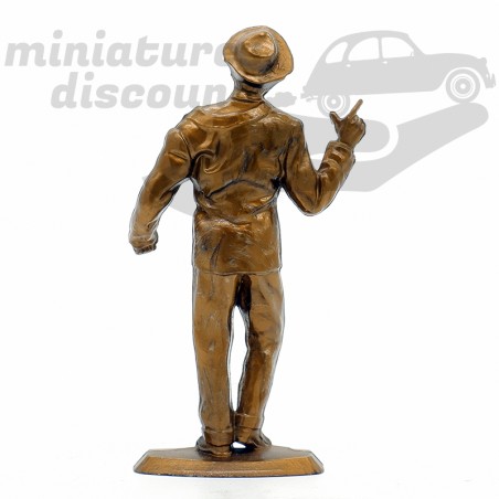 Figurine Mokarex Grandes Vedettes – Roger Nicolas – Maison Du Café – Échelle 1:32