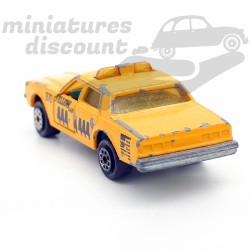 CHEVROLET IMPALA TAXI (JAUNE) - MAJORETTE - 1/69ème en boite