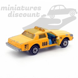 CHEVROLET IMPALA TAXI (JAUNE) - MAJORETTE - 1/69ème en boite