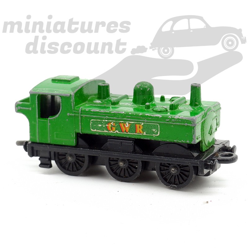 PANNIER TANK LOCO (VERT) - MATCHBOX - 1/64ème sans emballage