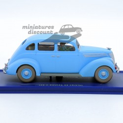 Le Taxi Ford  V8  de 1927 de Tintin et les Sept Boules de cristal - au 1/43ème en boite