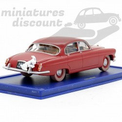 Tintin La Jaguar MkX de 1962 du Docteur Müller - Ile Noire - 1/43ème en boite