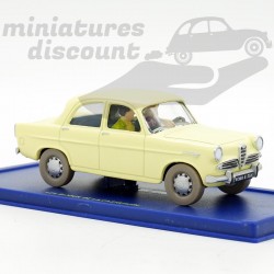ALFA ROMEO GIULIETTA BERLINA TINTIN (CRÈME) "Les Bijoux de la Castafiore" - 1/43ème en boite