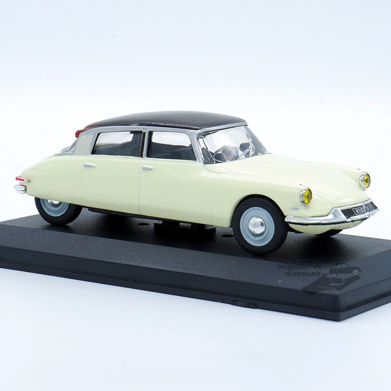 CITROËN DS19 1957 (BLANC) - 1/43ème en boite