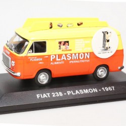 fiat 238 plasmon 1967 1/43 véhicules publicitaires  neuf boite plexi 