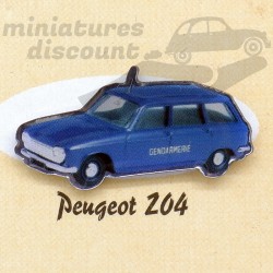 Pin's Peugeot 204 Gendarmerie