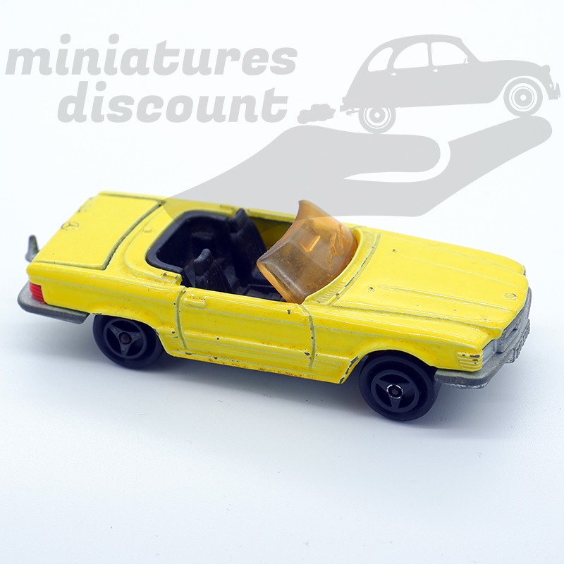 MERCEDES 350 SL (JAUNE) - MAJORETTE - Voir description sans emballage