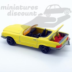 MERCEDES 350 SL (JAUNE) - MAJORETTE - Voir description sans emballage