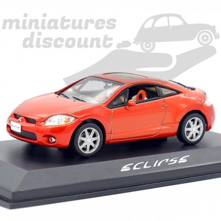 MITSUBISHI ECLIPSE COUPÉ (ORANGE) - NOREV - 1/43ème en boite
