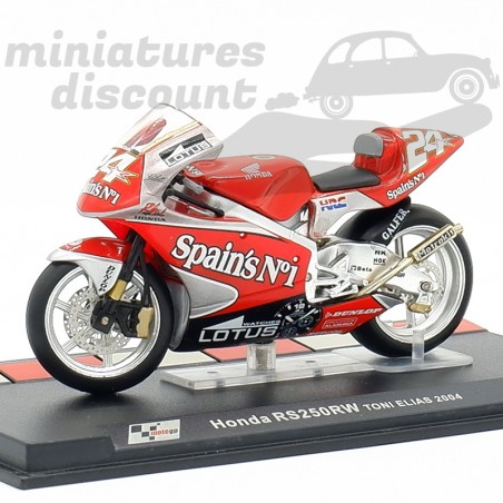 HONDA RS250RW (BLEU MARINE) - 1/24ème en boite