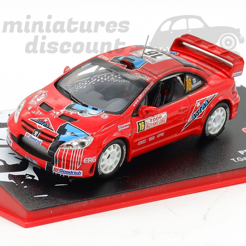 PEUGEOT 307 WRC (ROUGE) - 1/43ème en boite