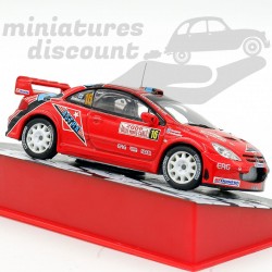 PEUGEOT 307 WRC (ROUGE) - 1/43ème en boite