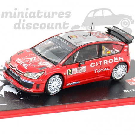 Citroen C4 WRC - Rallye Monte Carlo 2007 - 1/43ème en boite