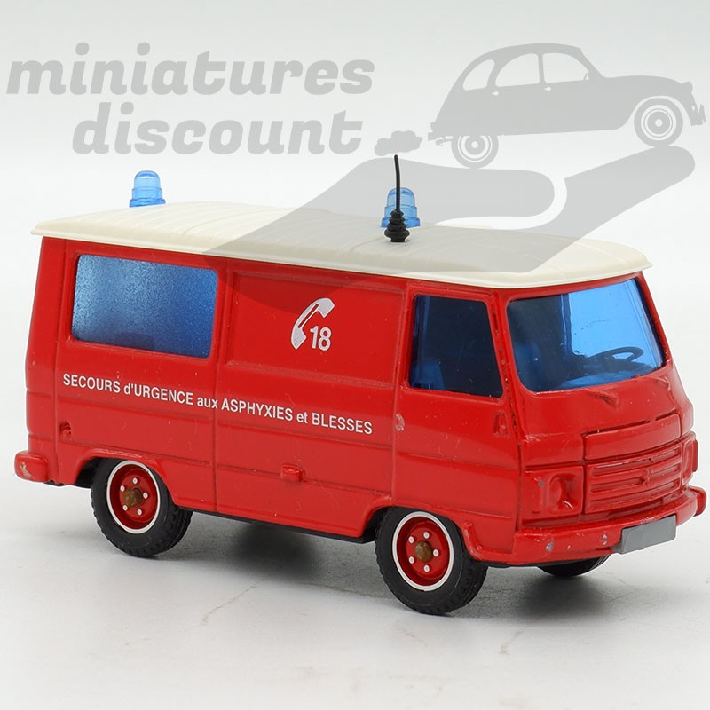 Miniature Solido 1/43 Peugeot Expert Véhicule De Secours - Thème Pompiers - Occasion