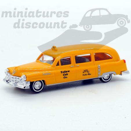 Cadillac 52 Taxi "yellow Cab" - Busch - 1/87ème en boite