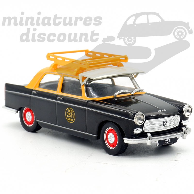 PEUGEOT 404 (NOIR) - 1/43ème sans emballage