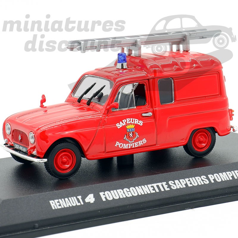 Miniature Universal Hobbies 1/43 – Renault 4 Fourgonnette Sapeurs-Pompiers – UH04IR – Occasion