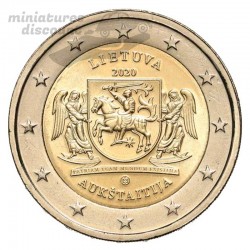 2 Euros Lituanie 2020 -...