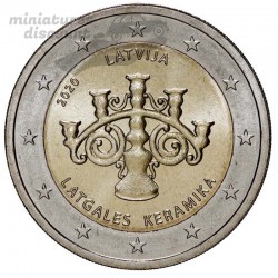 2 Euros Lettonie 2020 -...